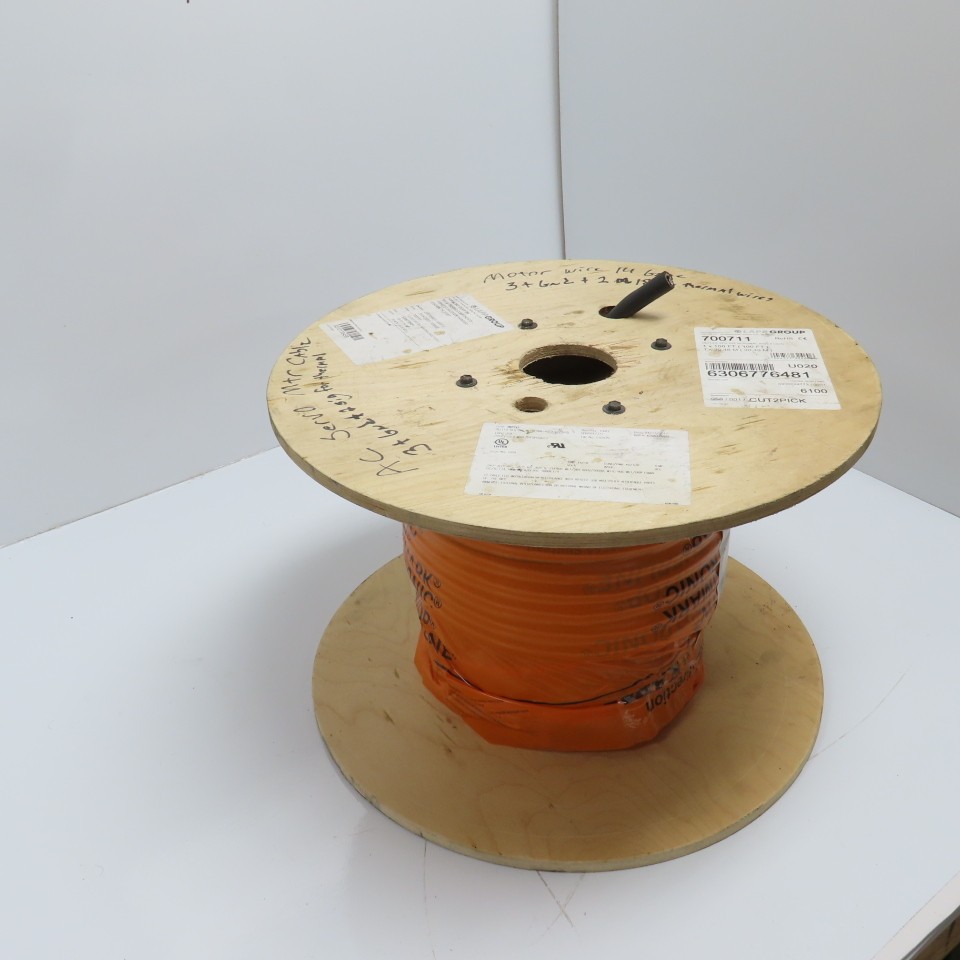 Lapp 700711 14AWG 2KV 4 Conductor 2 Ground Olflex Power & Control Cable 100′
