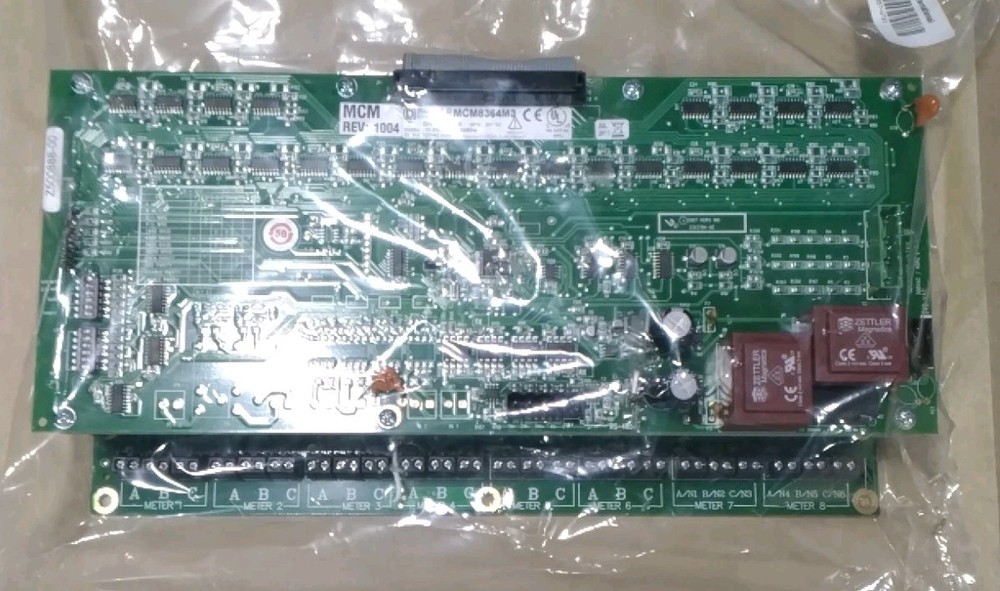 Square D MCM8364M3 Power Logic Multi-Circuit Monitoring Assembly 100-300VAC