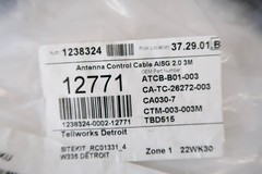 LOT OF 9 Molex 73231-0873 3M AISG 2.0 RET Antenna Control Cable ATCB-B01-003