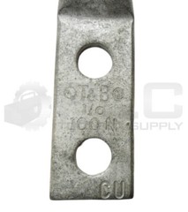 LOT OF 5 NEW THOMAS & BETTS 1/0 100N COMPRESSION LUGE 2 HOLE 42 PINK DIE