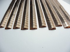 Tech Etch EMI/RFI Shielding 500P110 BeCu Alloy 10 strips 320 fingers