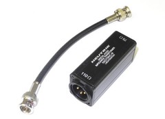 Neutrik NADITBNC-M Digital AES BNC To Male XLR Balun Transformer With Cable. NM
