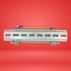 Lot of 5 Comprehensive 336A4940FYG1 DIN Rail Terminal Block Kit Set with Rail