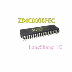2PCS Z84C0008PEC DIP-40 Microprocessors – MPU 8MHz Z80 CPU XT
