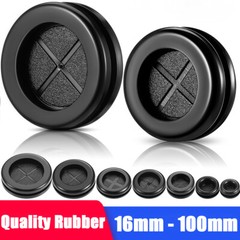 Round Rubber Plug Hole Grommet for Protecting Cable Wire Hole Plug 16mm – 100mm