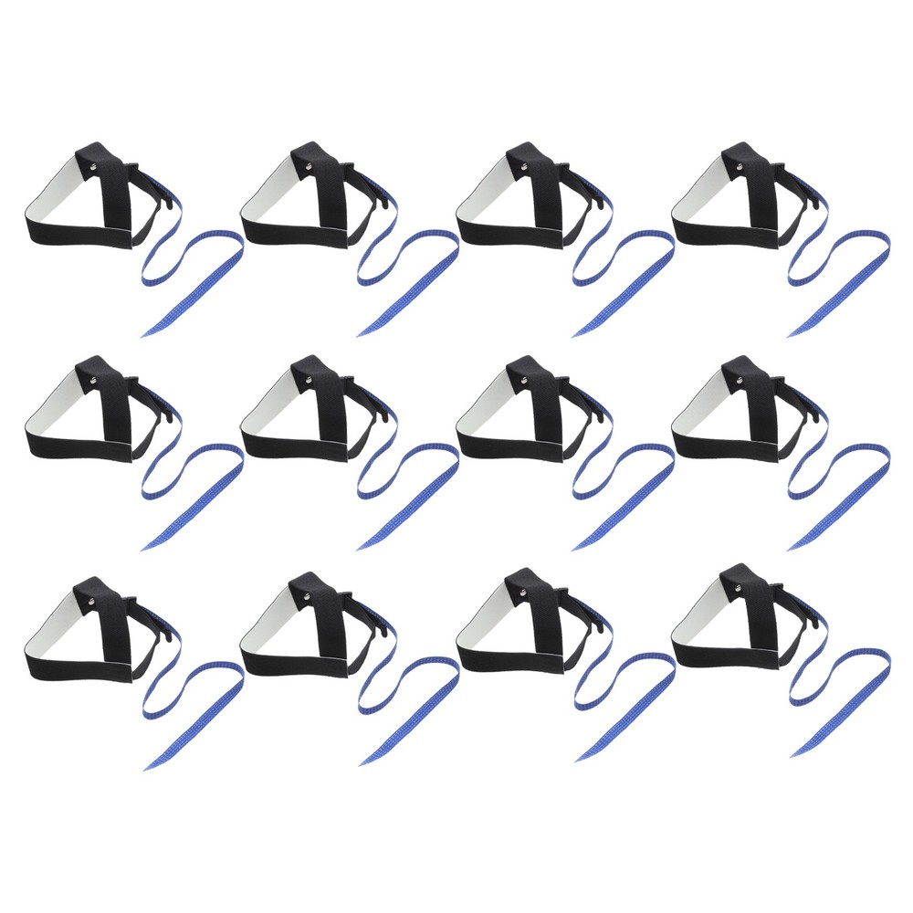 12pcs ESD Anti Static Foot Heel Straps Anti Static Wrist Strap Band Black