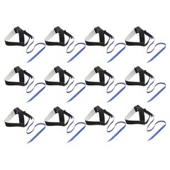 12pcs ESD Anti Static Foot Heel Straps Anti Static Wrist Strap Band Black
