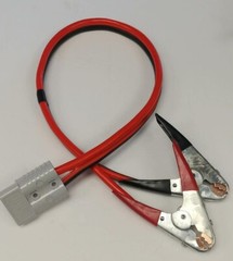 Quick 175 PRO Battery Cable Assembly HEAVY REAL 2 Ga AWG lug/terminal/clamp Gray