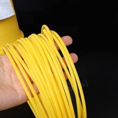 Yellow PTFE Tubing Pipe 150V High Temp Hose Tube ID 0.3~ 3.38mm All Size Choose