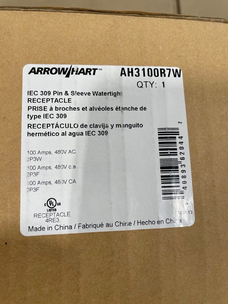 ARROW HART AH3100R7W NEW IN BOX