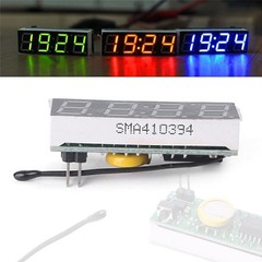 3 in 1 LED DS3231SN Digital Clock Temperature Voltage Module Electronic