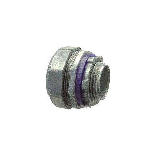 Halex 96215B, 1-1/2″, Die-Cast, Insulated, Straight Liquid Tight Connector, 1 pc