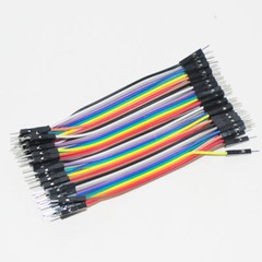 10/20cm 40p Dupont Jumper Wire Cable Connector 2.54mm M-M F-F M-F Test Line