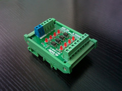 4-channel Photoelectric Isolation Module PLC Signal Conversion Board PNP Output
