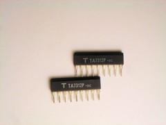 TA7312P “Original” Toshiba 9P SIP IC 2 pcs