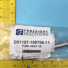 Tokyo Electron TEL DS1187-109706-11 TUBE ASSEMBLY 1/2, 1187-109706-11, 144900