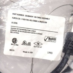 Turck AC Cable Assembly P-RSV RKV 402-2368XL-0.9M/S1599 101897940