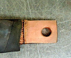 Welding Shunt Copper Wire Spot Welder 600 MCM 600 x 18