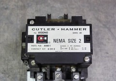 CUTLER HAMMER A10DN0 NEMA SIZE 2 45 AMP MOTOR STARTER – SERIES A1