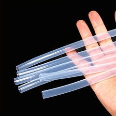 PTFE Tube Tubing Pipe ID 0.8-11 mm OD 1.6-14 mm High Temp Resistance Transparent