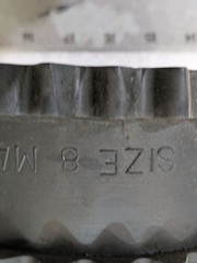 SIZE 8 Rubber Gear Coupling Sleeve Industrial Drive Flexible Spline OEM Part