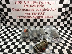 LOT OF 5 GLENAIR BACKSHELL 31461-E4021S37121S0555, MS3057-12A #BOX 13 “D7”