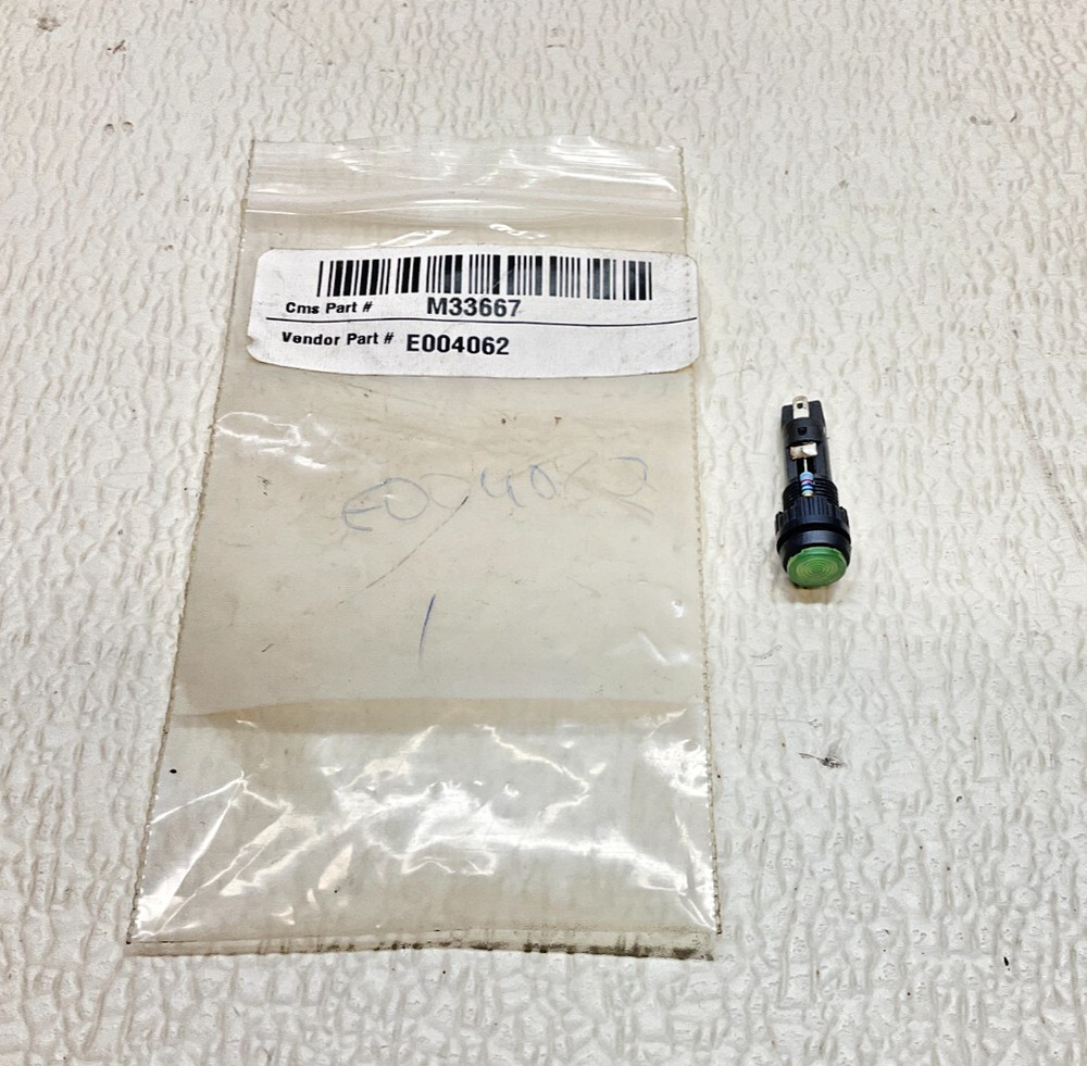 Emhart E004062 Green LED-Indicator 24-28 VDC New (VT)