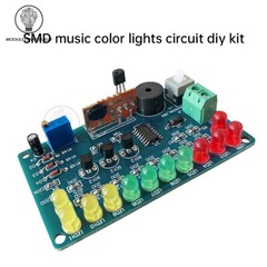 CD4060 SMD Music Light Circuit Welding DIY Kit LED Electronics Project Welding