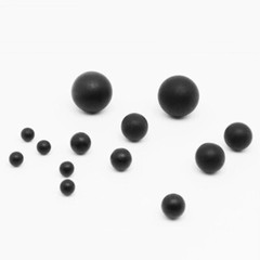 Black Solid Nitrile Rubber Balls 4mm 4.5mm 4.76mm 5.3mm 6mm 6.35mm 6.7mm -12.7mm