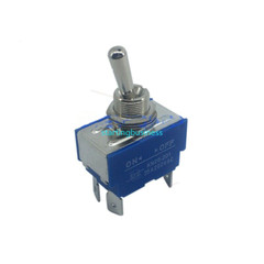 2PCS toggle switch 4 feet 2 gears screw/inserts foot KN25-201 25A