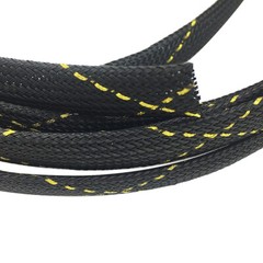 12-80mm PET Braided Expandable Cable Sleeving Wire Harness Wrap Sheath Flexible