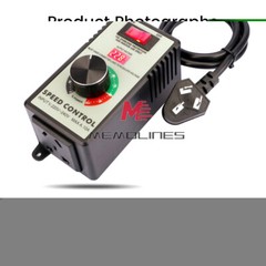 4000W Electronic Voltage Regulator Stepless AC Motor Speed Controller 110V/220V