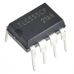 Bridgold 10pcs TLC555CP TLC555 TLC 555 TI Lin CMOS Timers IC Chip，DIP-8.