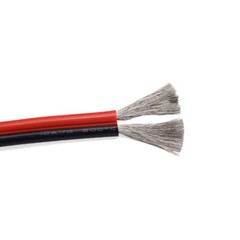 Twin 2-Core Flexible Silicone Cable 8/10/12/14/16/18/20/24/26/28/30AWG 2P Wire