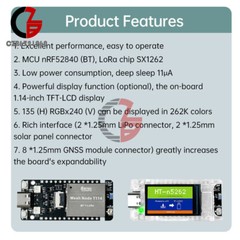 HelTec AutoMation Node T114 LoRa Development Board nRF52840 SX1262 Module Type-C