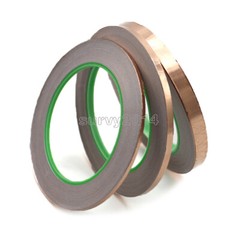 30M 5mm Tape Conductive Copper Foil Tape Self Adhesive EMI Shielding Tapes NEW