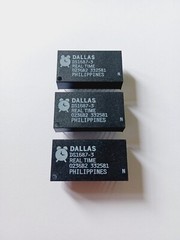 Lot of 3* DS1687-3 DALLAS SEMI 3V ENCAPSULATED REAL TIME CLOCK ROHS Brand New!