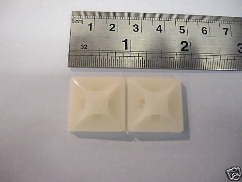 Avery Dennison Self Adhesive Ty-Wrap Block 3/4″ (10pcs)