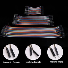 40P Dupont wire 10CM-30CM Cables Line Jumper Connector F-F/M-M/Male to Female