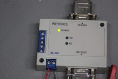 KEYENCE LASER BARCODE READER & LASER BL-601 & BL-U2