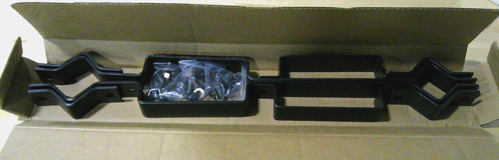 ETC 7099A1022 Type 22 Center Double Pipe Hanger Bracket Black 2 Per Box NEW