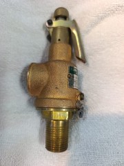 Kunkle CAP 127 SCFM AIR set at 100 pound Steam Safety Relief Valve SIZE 1/2 NEW