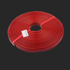Silicone Coated Fibreglass Heat / Fire Sleeve Protection Sleeving 4mm ~ 70mm ID