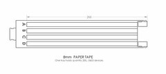 Storage Tray, smd tape feeder, project organizer-manual pick & place- [WRC llc.]