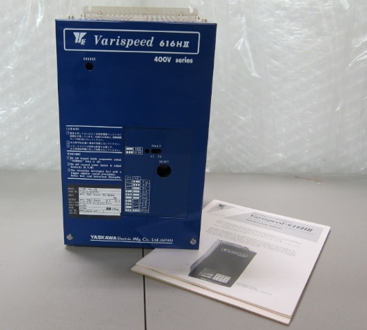 Yaskawa CIMR-H3.7B AC Drive 616 H II 5 hp Varispeed 3 Phase