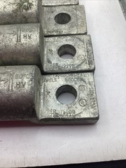 Lot Of 5 Hubbell VCEL-075-H1 1-Hole Compression Lug Terminal 500CU