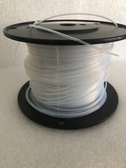 50′ ALLIED WIRE AND CABLE TFT250-18 NAT 18AWG STD WALL PTFE ATURAL