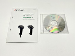 Keyence HR-H1WE Software Setup for HR-100 Series Handheld Code Reader NO BOX