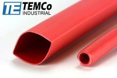 2 Lot TEMCo 3/4″ Marine Heat Shrink Tube 3:1 Adhesive Glue Lined 4 ft RED