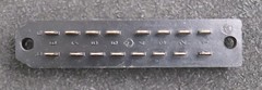 Siemens 10x male connector 16-pin width 18mm length 83mm unused